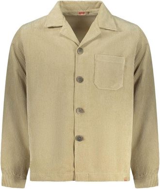 Rifle Beige Polyester Heren Shirt