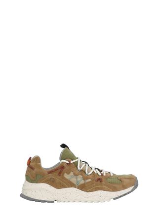 Flower Mountain Beige Yamabushi Suede Inserts Sneakers