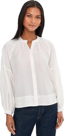 Madewell Germaine Top Womens Clothing Winter White : LG (Womens 10-12), Lyocell/Polyamide
