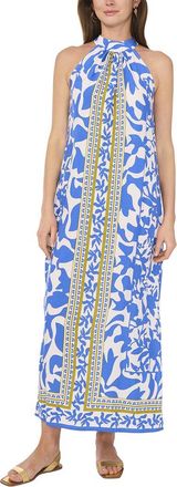Vince Camuto Halter Tie Back Maxi Dress