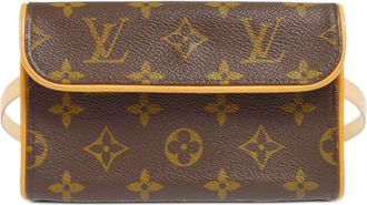 Louis Vuitton 2002 Pochette Florentine belt bag - women - PVC/Canvas - One Size - Brown