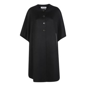 Max Mara Dames, Jassen, Zwart, Maat: S/M