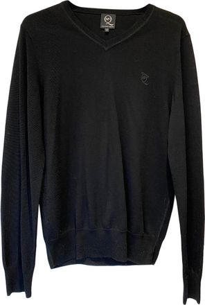 McQ by Alexander McQueen McQ by Alexander McQueen Black V-Neck Jumper Size M