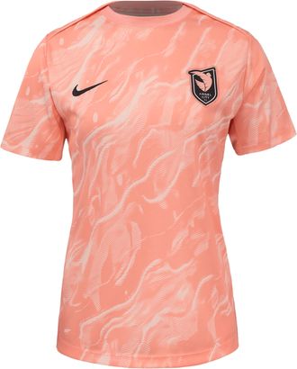 Nike Angel City FC 2025 Nike Womens NWSL Short-Sleeve Pre-Match Top in Pink | W21567ANFC-LSB