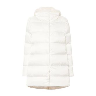 Herno Dames, Jassen, Wit, Maat: L Satijn