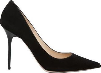 Jimmy Choo London Black Suede Abel Heels Size 40