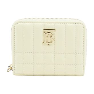 Burberry Wallets & Cardholders, female, White, Size: ONE SIZE Portafoglio