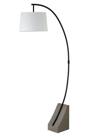 RENWIL Weymouth Metal & Concrete Floor Lamp at Nordstrom