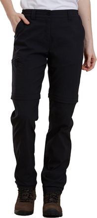 Mountain Warehouse Dames/Dames Hiker Stretch Afritsbroek (Zwart)
