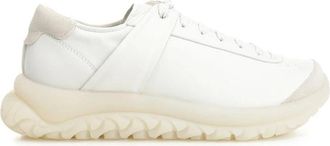 Birkenstock Stroedt - Heren - Sneakers - Wit - 43 EU - Leer - Schoenen