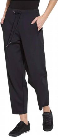 Lyss&eacute; Womens Desi Neoprene Barrel Jogger In Black