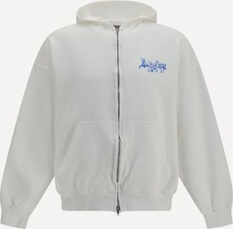 Balenciaga Sketchy zip Hoodie Male M
