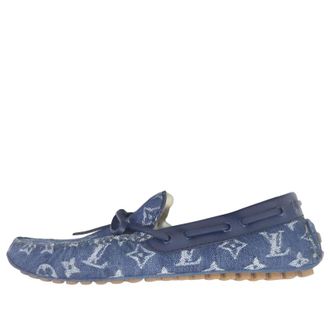 Louis Vuitton Arizona Loafers Denim Monogram 1A80HM