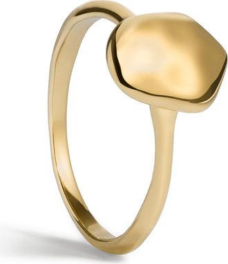 Monica Vinader Odyssey Stacking Ring in 18K Gold Vermeil at Nordstrom, Size 6.75