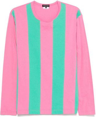 Comme Des Gar&ccedil;ons Striped T-Shirt - Mens - Cotton