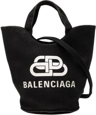 Balenciaga Pre-owned Tela bolsos-balenciaga - Pre-owned - Mujer - Negro - ONE SIZE