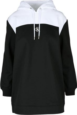 Calvin Klein Jeans Hoodies & sweatvesten, Dames, Zwart, S, Polyester, Felpa Hoodie