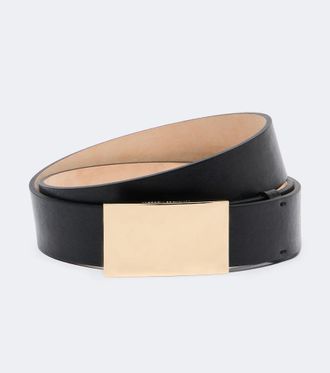 Victoria Beckham Portofino Mirror leather belt
