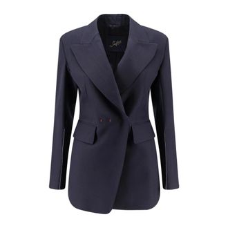 Seafarer Blazers, female, Blue, Size: M Double-breasted Blazer