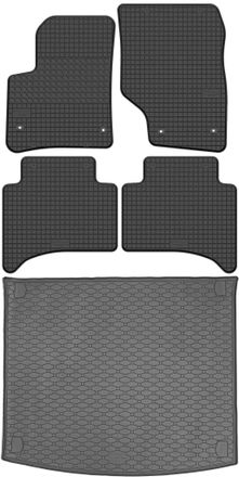 OEM Juego De Alfombrillas De Goma Para Coche Y Maletero Para Vw Touareg I Suv (2002-2010)