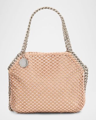Stella McCartney Falabella Mini Crystal Mesh Tote Bag
