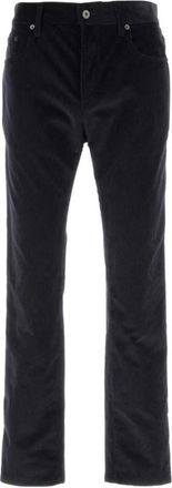 Burberry Fred SL - Heren - Straight fit broeken - Blauw - W32 - Leer - Broeken