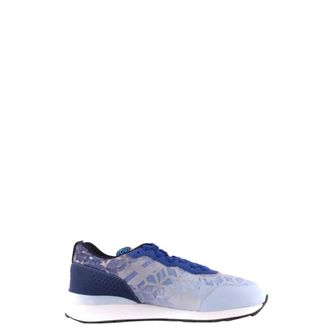 Hogan Sneakers, female, Blue, 3 UK, Blue Coloured Slip-On Trainers