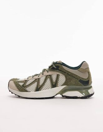 Salomon XT-Whisper - Sneakers kaki ricamate-Verde