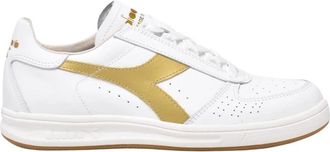Diadora B.Elite H Italia Sport - Heren - Sneakers - Wit - 39 EU - Leer - Schoenen