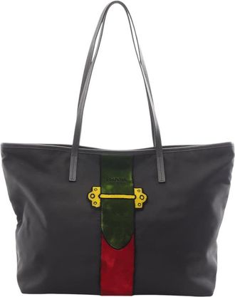 Prada Pre-owned Prada Caillet Trompe-loeil Tote Bag Ladies JEZ86HFO71QS6LV4