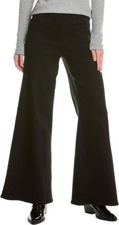 Frame Denim The Jetset Sheen Noir Flare Jean