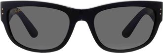 Ray-Ban Ray Ban MEGA BALORAMA Ultra Black Square Unisex Sunglasses RB2289 6826J5 60