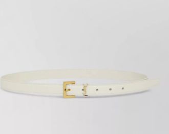 Saint Laurent leather monogram belt