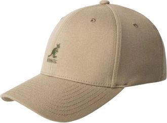 Kangol Wol Flexit Baseballpet Beige Unisex - Dames - Petten - Beige - S/M - Wol - Accessoires