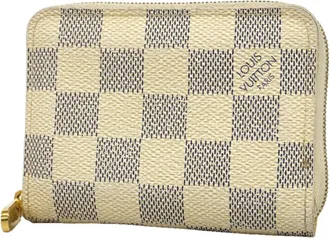 Louis Vuitton White Coin Purse/Coin Case (Pre-Owned)