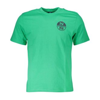 North Sails T-shirt met korte mouwen - Heren - Tops - Groen - Maat: 2XL