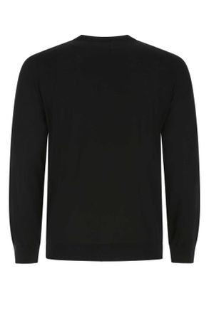 Prada Mens Black Wool Sweater F0002 Maglieria