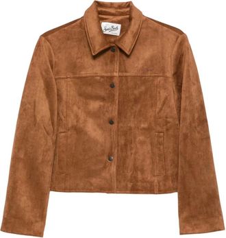 MC2 Saint Barth Chaqueta Corta Veyra - Jackets - Mujer - Marr&oacute;n - XS
