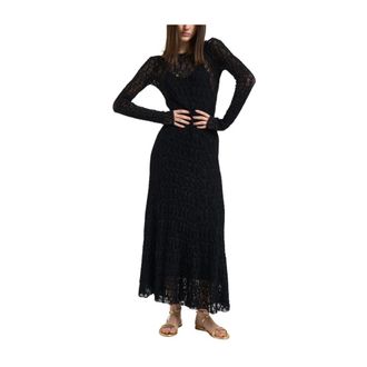 Forte_Forte Maxi Dresses, female, Black, Size: M My Dress