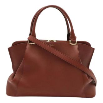 Cartier Pre-owned Vintage Schoudertas - Dames - Vintage Handtas - Bruin - ONE Size - Leer - Vintage