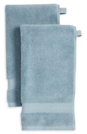 Nordstrom Rack Zero Twist 2-Pack Cotton Hand Towels in Blue Citadel at Nordstrom Rack, Size 2 Piece Set (Hand Towels)