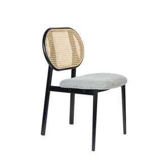 Zuiver Silla de rat&aacute;n beige