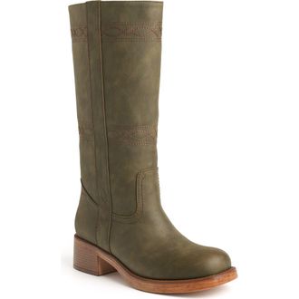 New York & Company Cady Boot in Olive Green at Nordstrom Rack, Size 7.5