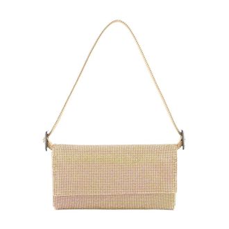 Benedetta Bruzziches Gouden Kristal Mode Tas - Dames - Schoudertassen - Geel - ONE Size - Tassen