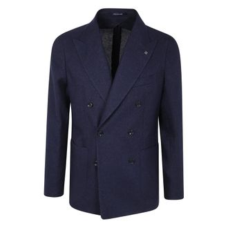 Tagliatore Heren, Jassen, Blauw, Maat: XL