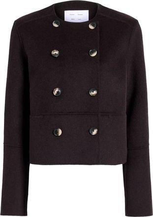 Proenza Schouler Courtney double-breasted wool jacket - Brown