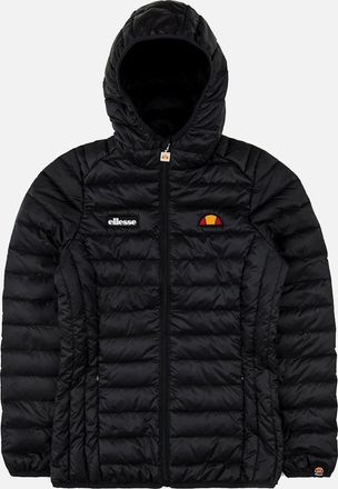 Ellesse Womens Lompard Padded Jacket - Anthracite - Black/Grey - Size: 16