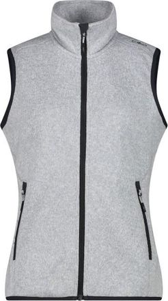 F.lli Campagnolo Vest Jacquard Knitted Fleecegilet f&uuml;r Damen | grau