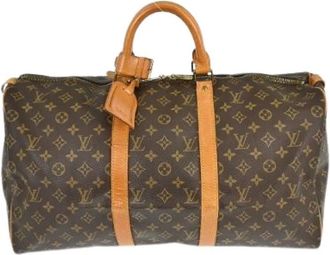 Louis Vuitton Pre-owned Weekend Bags, unisex, Brown, Size: ONE SIZE Pre-owned Keepall bag