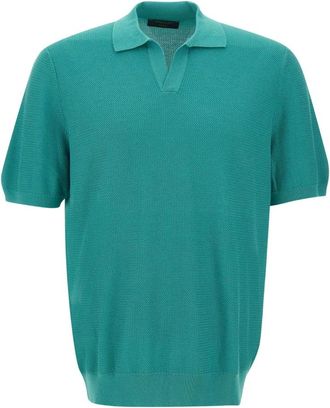 Gran Sasso Tops, Heren, Groen, M, Katoen, Tennis Skipper